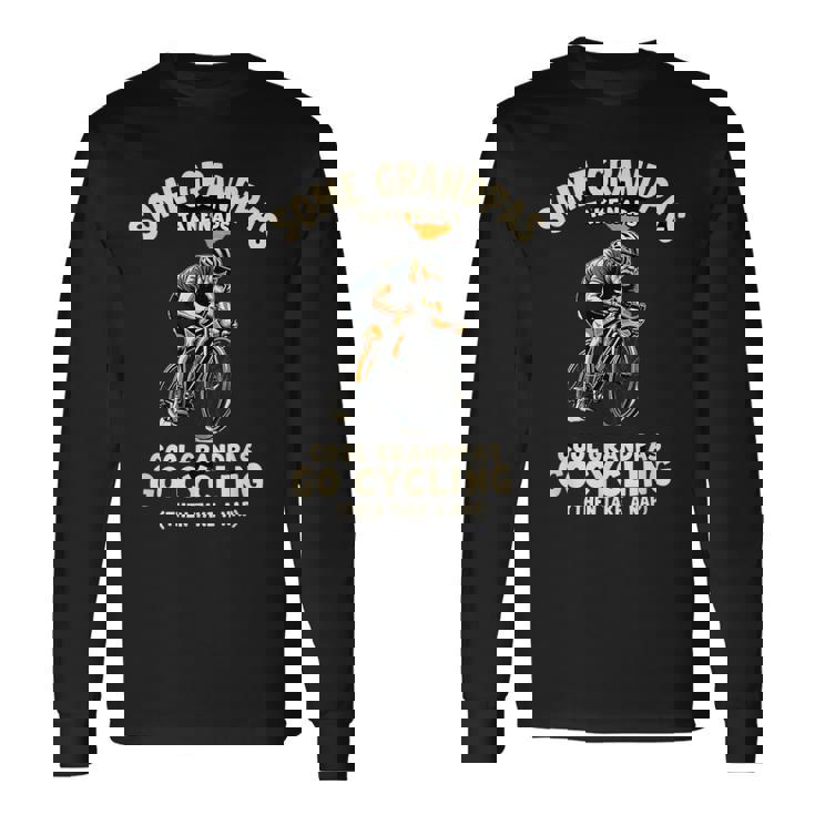 クールなグランパス自転車サイクリング 長袖Tシャツ