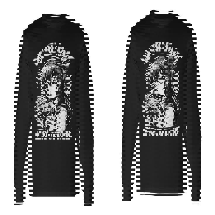 クールな日本のアニメバイブ 長袖Tシャツ ギフトのアイデア