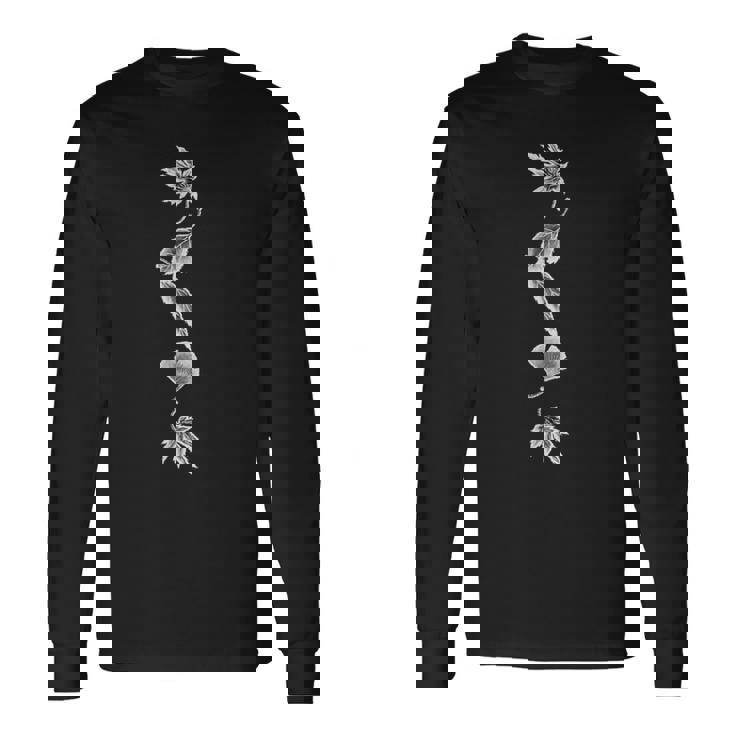 クールジャパン 霜降の紅葉 長袖Tシャツ