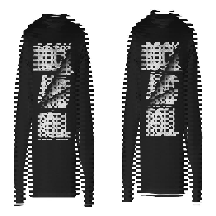 クールヴィンテージロックンロールtシャツ ブラック ミュージックロックンロール 長袖Tシャツ