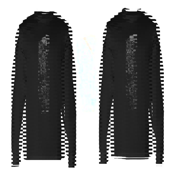 グスタフ・クリムトによる死1916 長袖Tシャツ