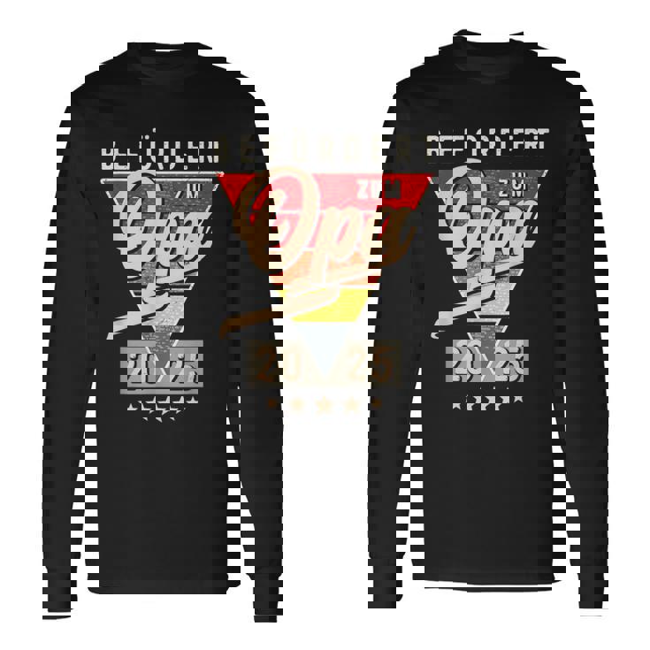 グランパ2025に昇格-ベストグランパ 長袖Tシャツ