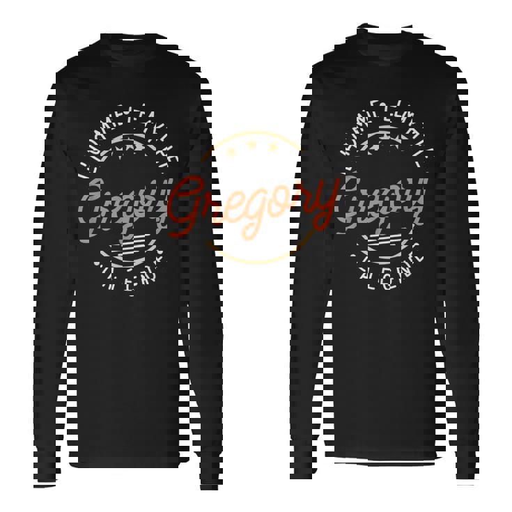 メンズ グレゴリーギフトアイデア 長袖Tシャツ