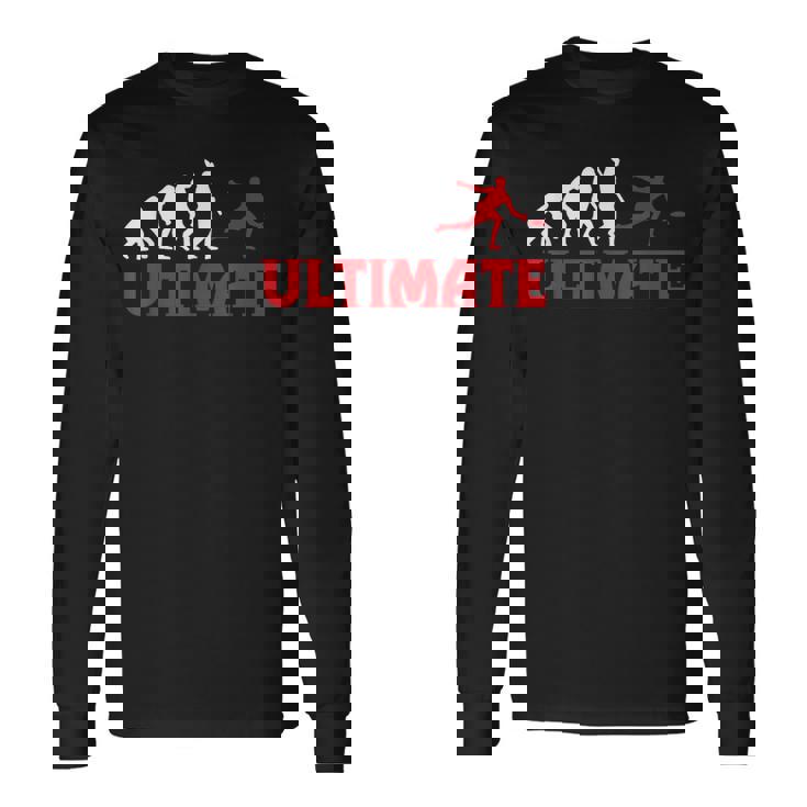 グレートアルティメットフリスビーエボリューションギフト 長袖Tシャツ