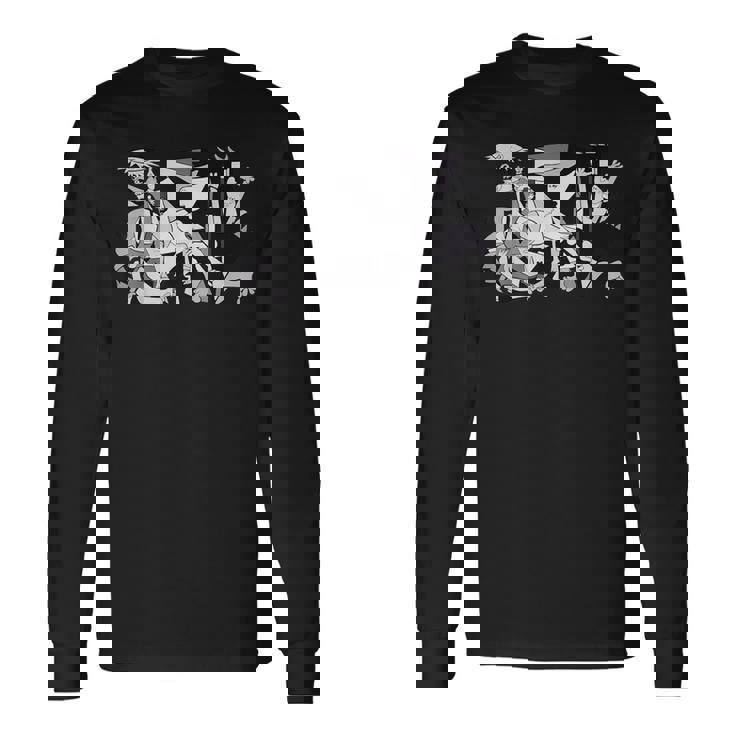 ゲルニカのアートワーク 長袖Tシャツ