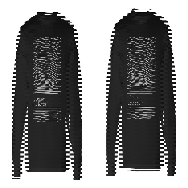 ゲームオーバーただリスポーン レトロゲーム 長袖Tシャツ