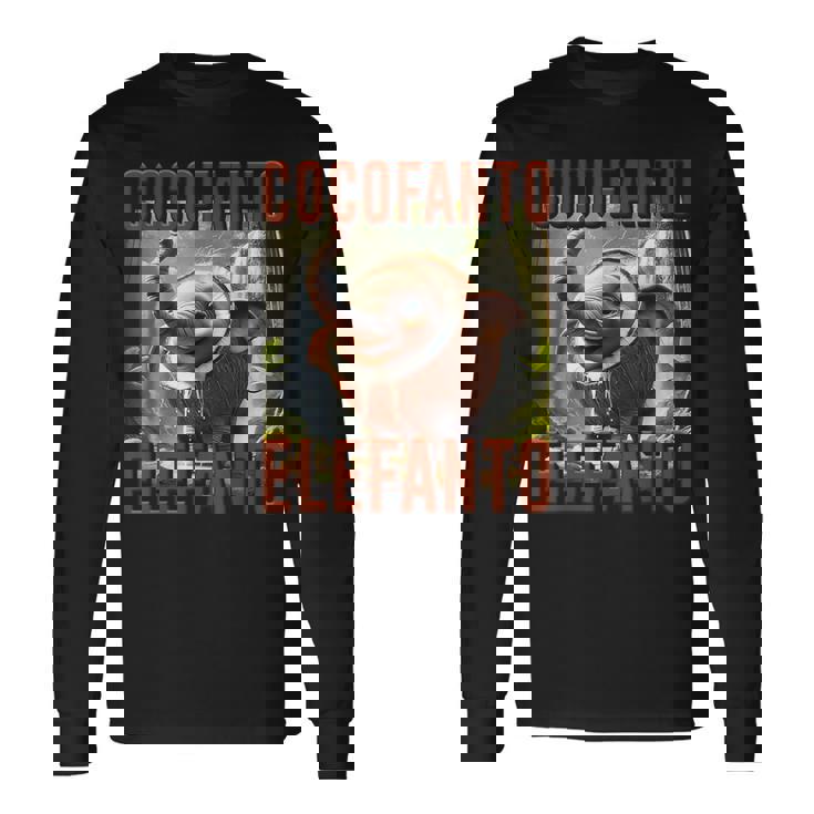 ココファント エレファント イタリアン ブレイン モンスター Ai キッズ 長袖Tシャツ