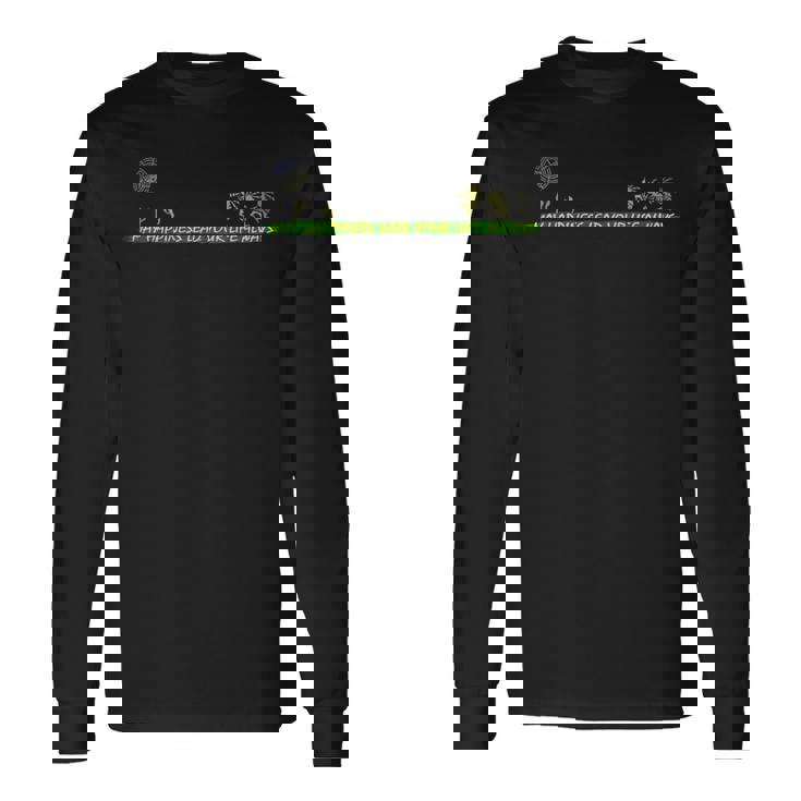 ココペリの旅 長袖Tシャツ