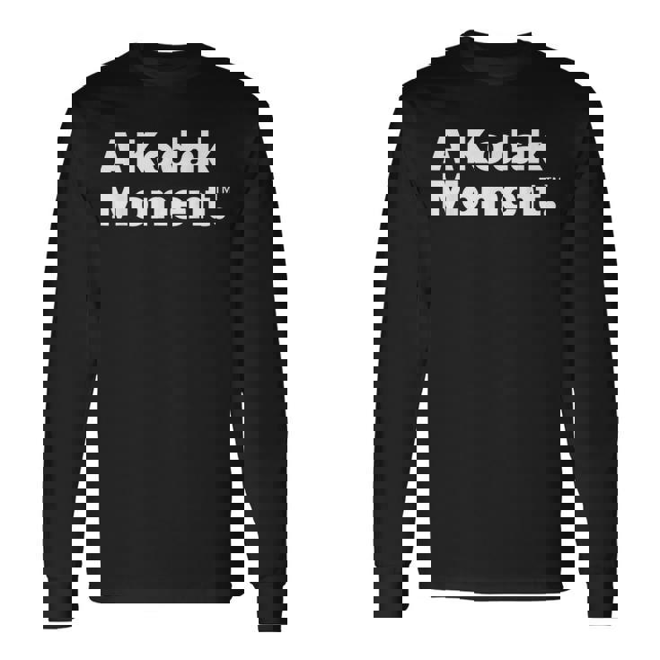 コダックモーメント 長袖Tシャツ