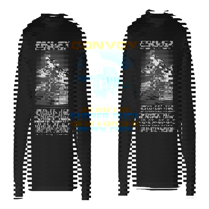 コンボイこれがラバーダックユー 長袖Tシャツ