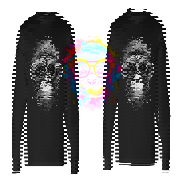 サイケデリック・エイプ、オタク、エイプ 長袖Tシャツ