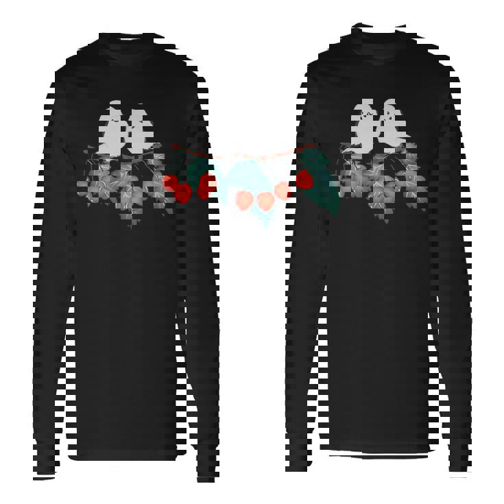 サクランボ 長袖Tシャツ