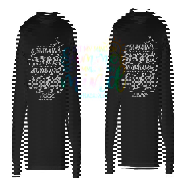 サマー・ティーチャー・ライフ・ファニー・サマー・ティーチャーに夢中 長袖Tシャツ