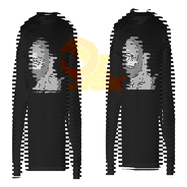 サメライオン さめ 鮫 シャーク 変な 長袖Tシャツ