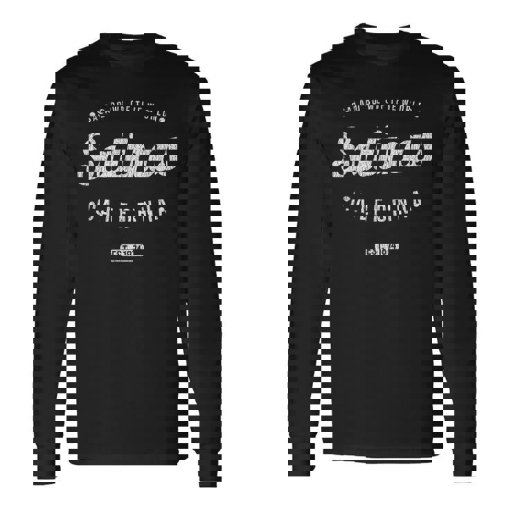 サリナス カリフォルニア レトロ ヴィンテージ お土産 Ca サリナス 長袖Tシャツ