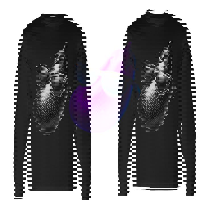 サングラス 夏 涼しい 茄子 長袖Tシャツ ギフトのアイデア