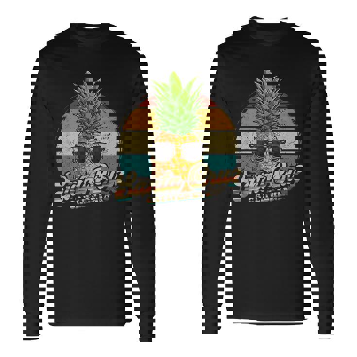 サンタクルーズ カリフォルニア ヴィンテージ レトロ 長袖Tシャツ