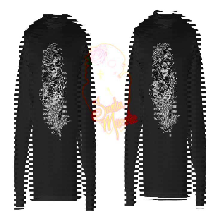 サンタ・ムエルテ・カトリーナ・カラベラ 長袖Tシャツ