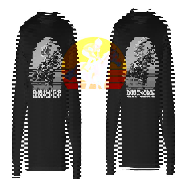 サンデーサイレンスホース、競馬、サンタアニタ、デルマール 長袖Tシャツ