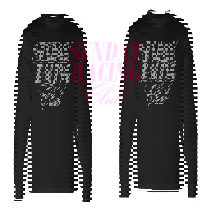 サンデーレーシング クラブレーサー デザイン 長袖Tシャツ