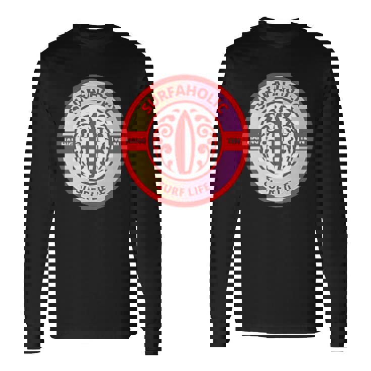 サーフホリック ハングテン サーフライフ サーフボード サーフ サーフィン 長袖Tシャツ
