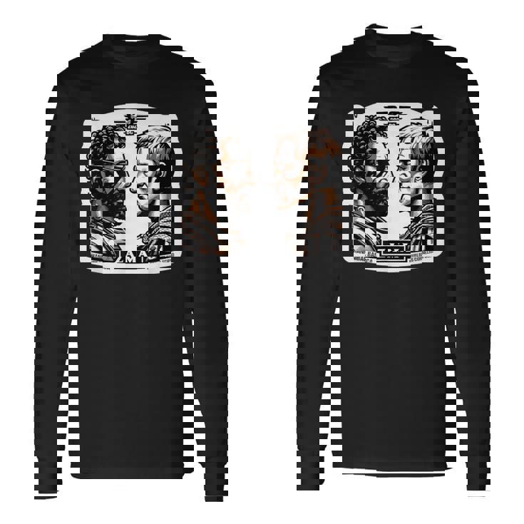 ザマ・ハンニバル対スキピオ ローマとカルタゴのポエニ戦争 長袖Tシャツ