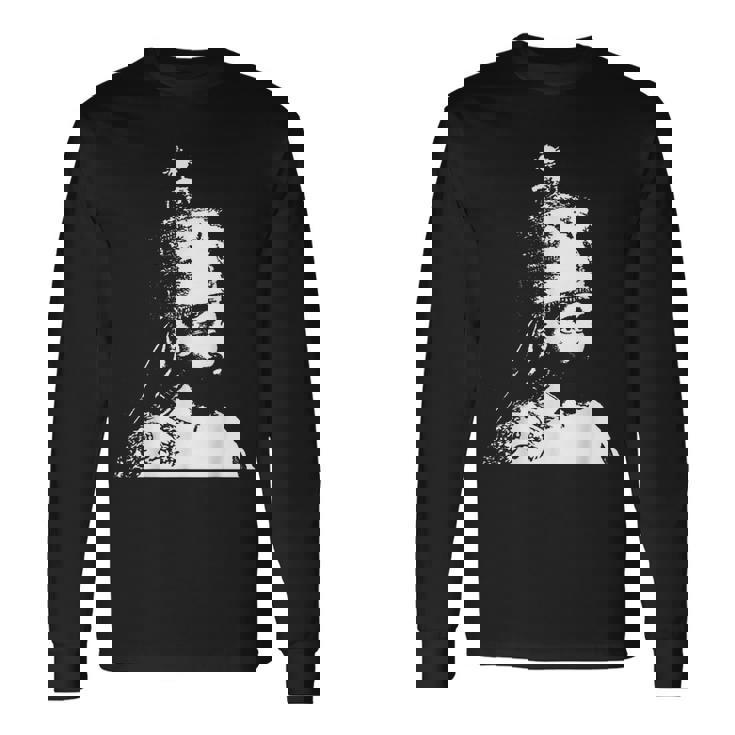 ザ・キング・スタンズ・ハイレ・セラシエ・クラウン 長袖Tシャツ ギフトのアイデア