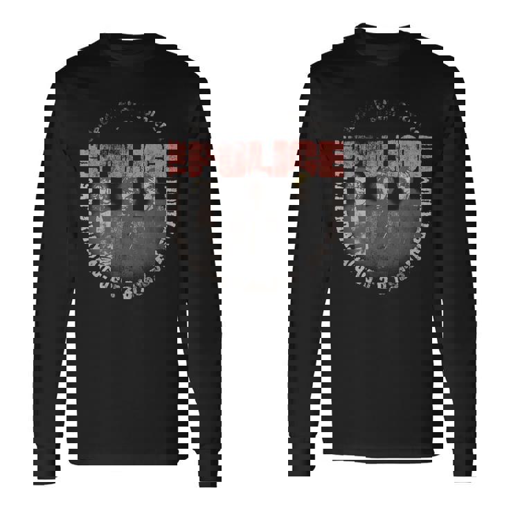 ザ・ポリス・Jfkスタジアム 1983 長袖Tシャツ