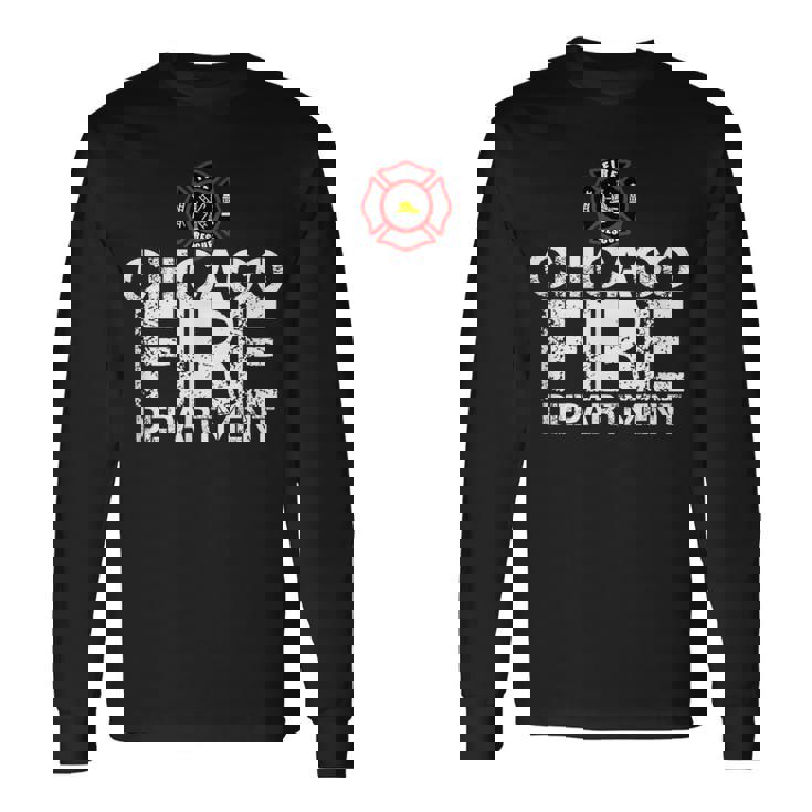 シカゴ消防署tシャツ ファイヤーハウス 長袖Tシャツ