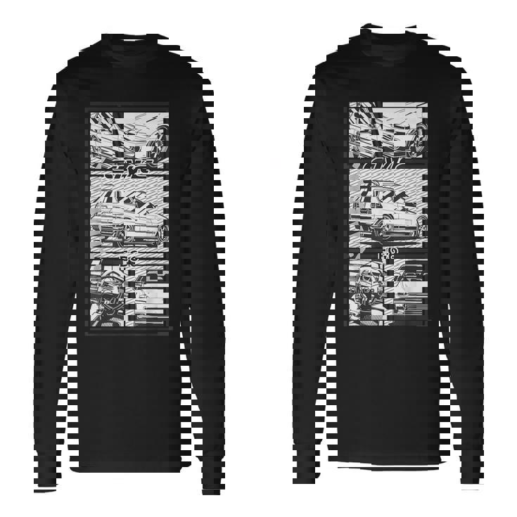 シビック例6日本車 長袖Tシャツ