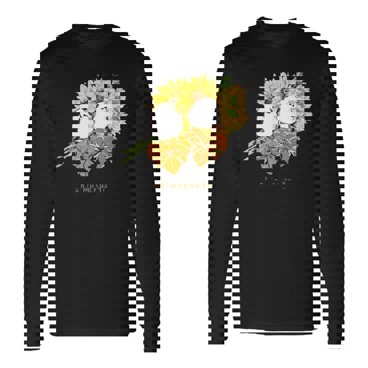 シマエナガ 長袖Tシャツ