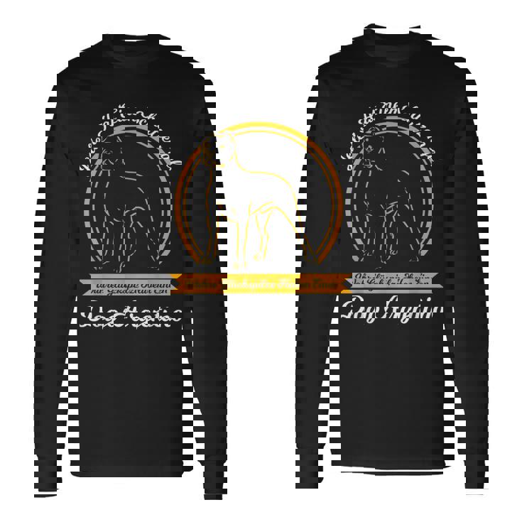 シュッツェンゲル・ドゴ・アルヘンティーノ・ドゴ・アルヘンティーノ・フンド 長袖Tシャツ