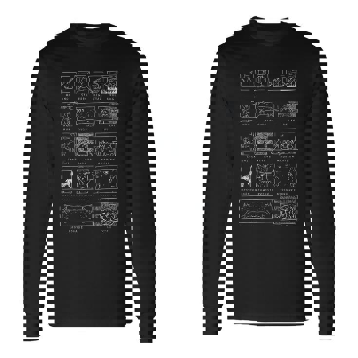 シンセサイザー 猫 アナログ シンセ ミュージシャン モジュラー テクノ Dj 長袖Tシャツ