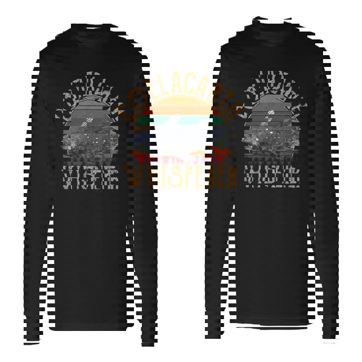 シーラカンスささやき、シーラカンス。 長袖Tシャツ