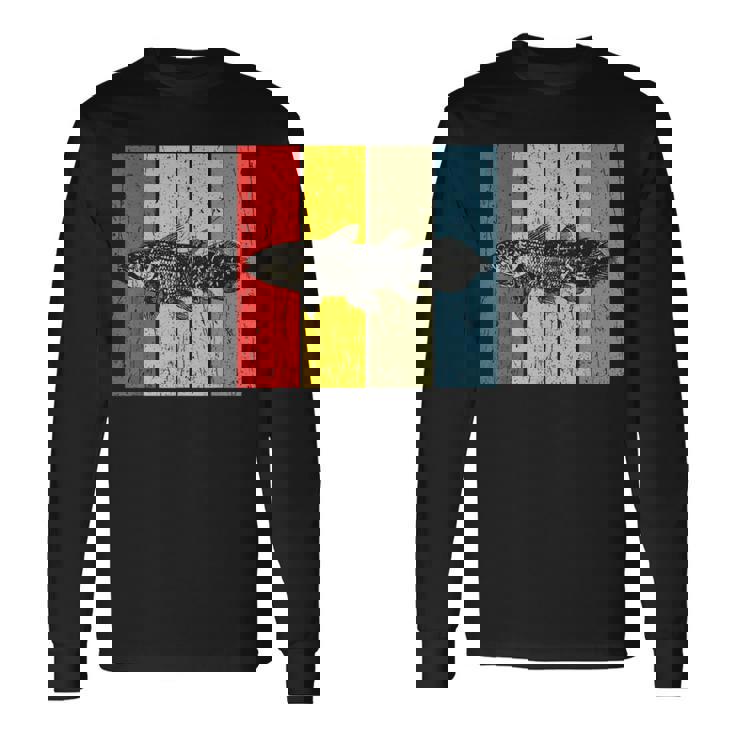 シーラカンスレトロ 長袖Tシャツ