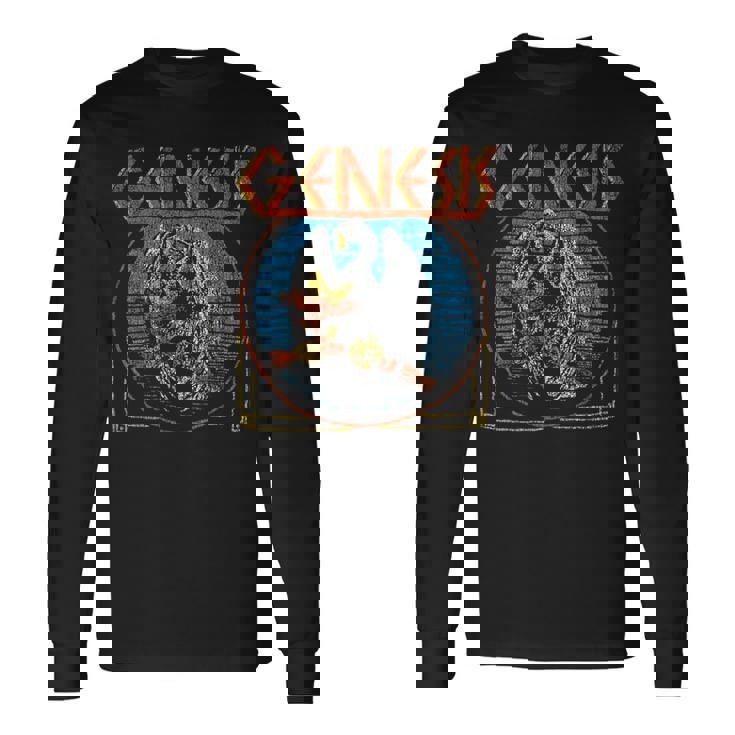 ジェネシス・ディストレストド・バード 長袖Tシャツ