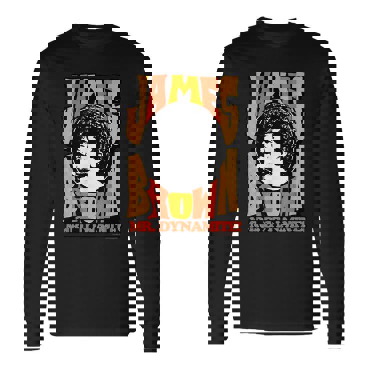 ジェームズ・ブラウン ミスター・ダイナマイト 長袖Tシャツ