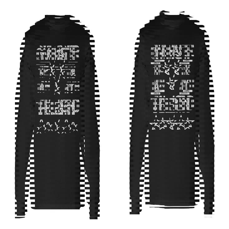 ジムマスターザマンザミスザレジェンド 長袖Tシャツ