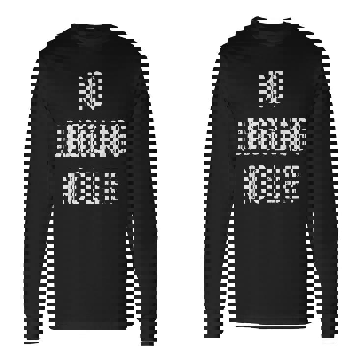 ジャグリングジャグラー 長袖Tシャツ