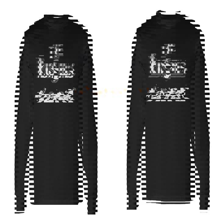 ジャックラッセルズ ファニージャックラッセルテリア Jrt ドッグドッグ 長袖Tシャツ