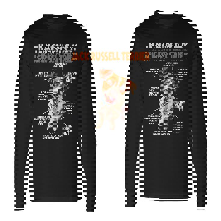 ジャック・ラッセル・テリア犬の飼い主 T Walk Dogs 長袖Tシャツ