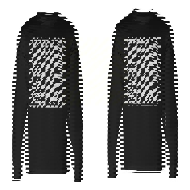 ジャングル ゼブラ柄 ゼブラ コスチューム カーニバル イリュージョン ゼブラ 長袖Tシャツ