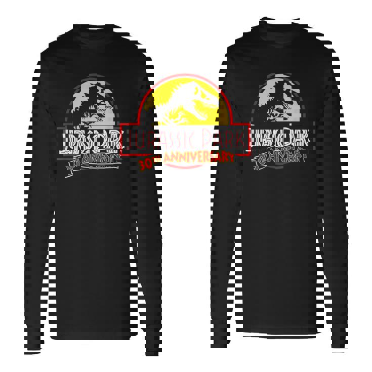 ジュラシックパーク 30Th Annviersary 公式ライセンス商品。 長袖Tシャツ