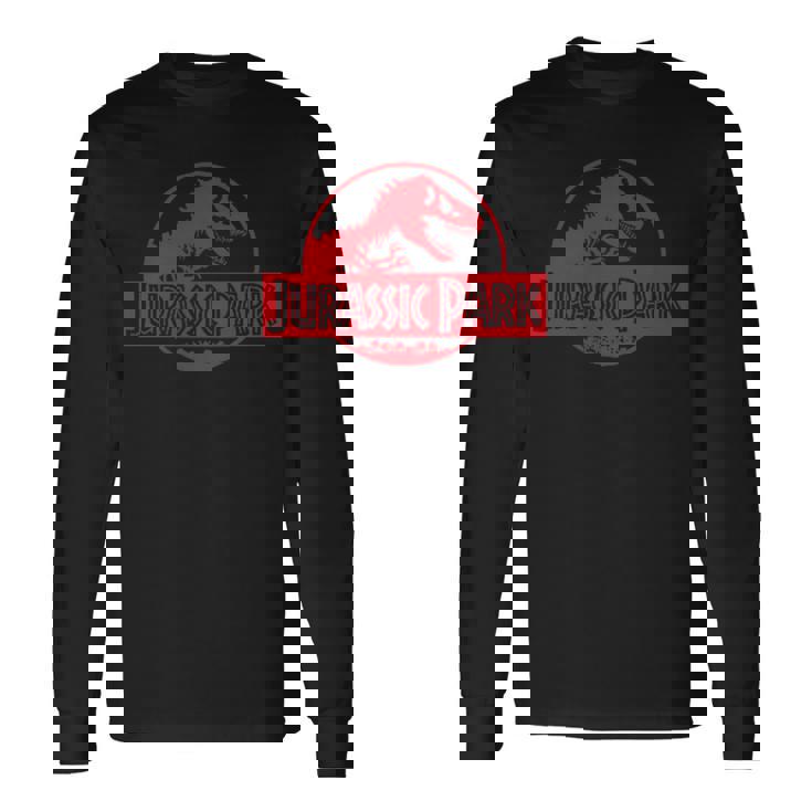 ジュラシックパークアニバーサリーイスラヌブラー 公式ライセンス商品。 長袖Tシャツ