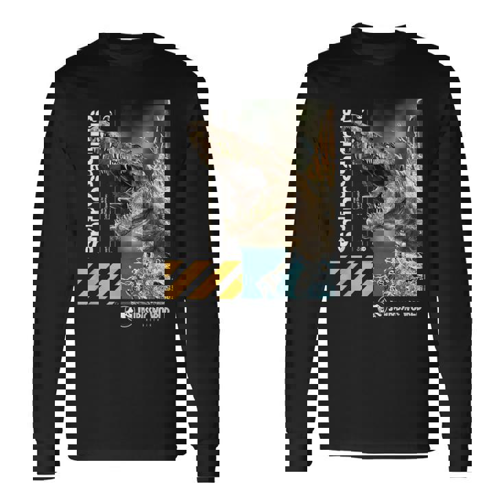 ジュラシックワールド 再生スピノサウルス 長袖Tシャツ