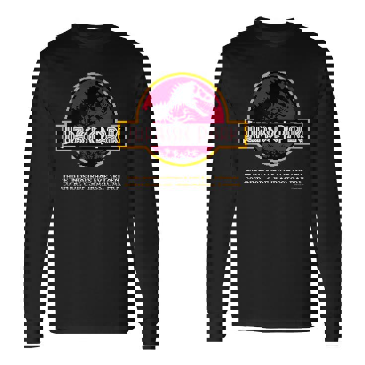 ジュラシック・ワールド Jurassic Parkpixel 長袖Tシャツ