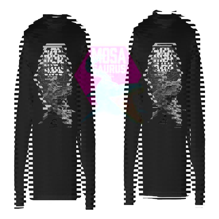 ジュラシック・ワールド Mosasaurus Data 長袖Tシャツ