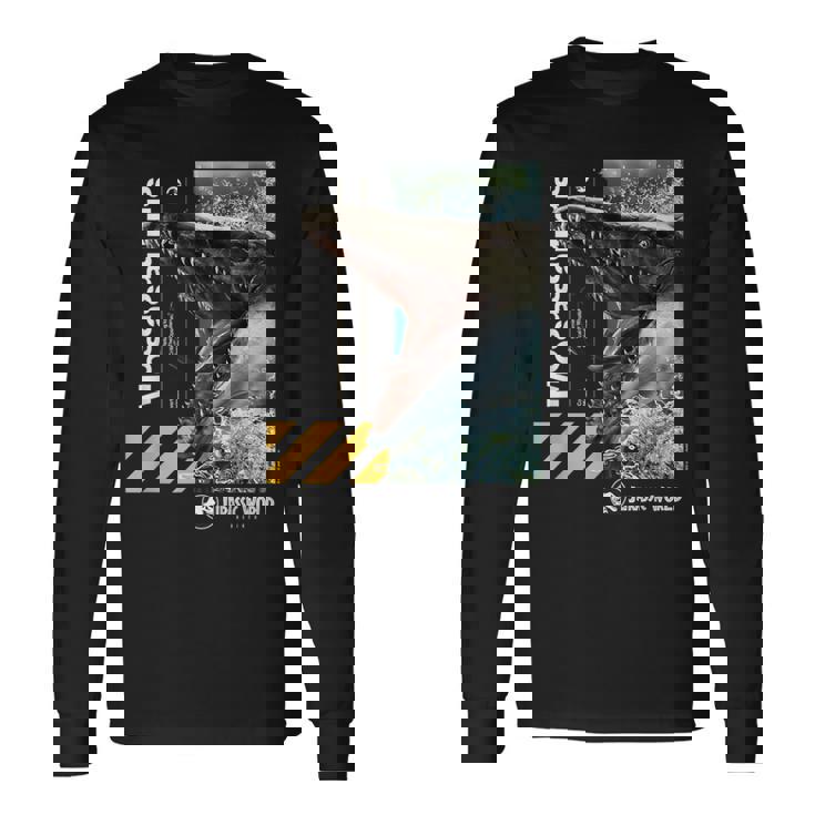 ジュラシック・ワールド再生モササウルス 長袖Tシャツ
