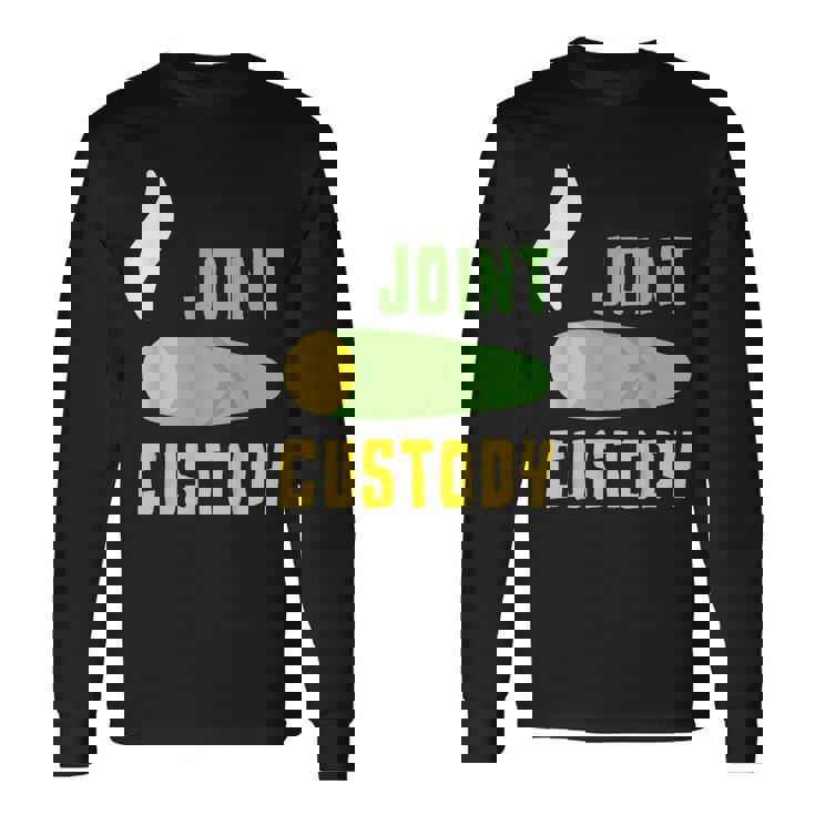 ジョイントカストディ マリファナウィード 長袖Tシャツ
