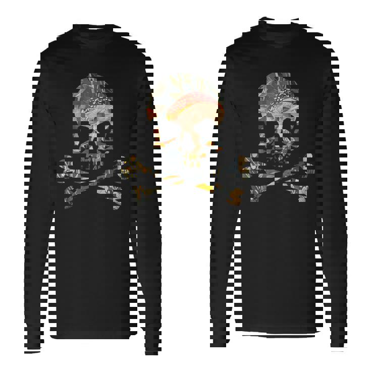 ジョリー・ロジャー シルエット コタデコア スカル＆クロスボーン 長袖Tシャツ